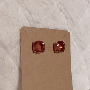 Kate Spade Pink Large Stud Earrings